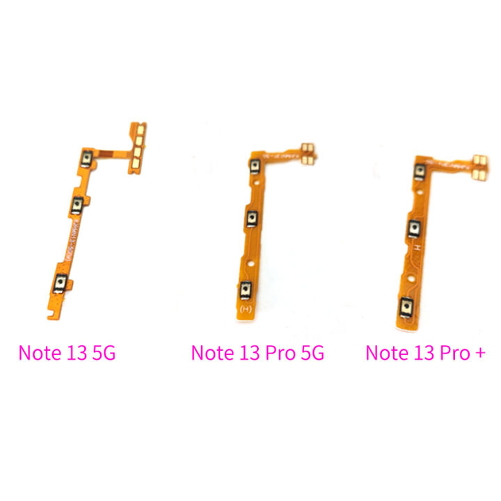 NEW%20%E3%80%90Too%20much%20love!%E3%80%91For%20Xiaomi%20Redmi%20Note%2013%20Pro%20Plus%20+%205G%204G%20Swith%20Power%20On%20Off%20Volume%20Side%20Button%20Key%20Flex%20Cable%20-%20Image%202