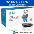 W1107A 107A Toner Cartridge | ASTA Compatible | For  HP Laser MFP 135a Printer. 
