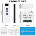 Tuya Smart Curtain Switch Controllers Roller Blinds Shutter Motor Smart Life APP Remote Control Home Easy to Use. 
