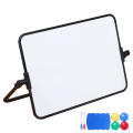 Dry Erase White Board with Stand Erasable Whiteboard with Support Desk Stable A4 Size. 