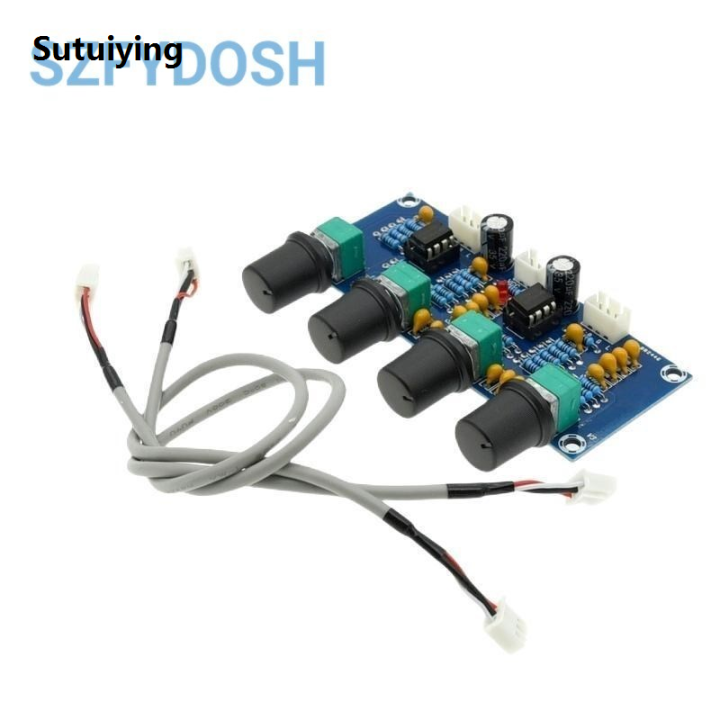 Scheda Preamplificatore FASIZI XH-A901 | NE5532 Con Controllo Bassi E Alti | Alimentazione 12-24V DC