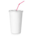 Disposable Coffee Cups Paper Cup Juice Cup 400ml White. 