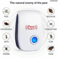 ZaozhixunbaOriginal Electric Ultrasonic Pest Repeller Anti Mosquito Rodent Control Indoor Bug Cockroach Insect Killer Zapper Repellent EU/US/UK Plug. 