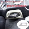 Car Ignition Key Lock Panel Cover Trim Sticker Keyhole Decorative Ring for-BMW 1 Series E81 E82 E87 2007-2011. 