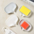 [HOT] New Soap Box Multifunctional Silicone Soap Dishes Soap Sponge Drain Storage Plate Tray Non-Slip Kitchen Bathroom Soap Holder. 
