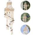 【Folio & Light】Wind Chimes Sea Shell Chime Bells Hanging Decoration Wall Ornaments S Bell Conch Outdoor Indoor Shells Garden Home Mum The. 