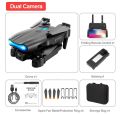E99 Pro HD Dual Camera Drone With Battery Optical Flow Sensor And Foldable Bag. 