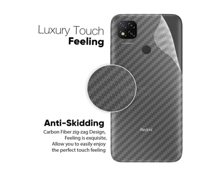Carbon%20Fibre%20back%20sticker%20for%20Redmi%2012%20-%20Image%203