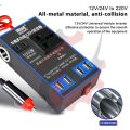 1500w Car Inverter Dc 12v 24v To Dc 220v Power Inverter 4 Usb Multifunctional Home Socket Boost Voltage Regulator For Appliances. 