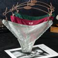 Seamless Fitness Design Girls G-String Lace Korean Style Underwear Women Low-Waist. 
