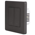 Smart Light Switch for Zigbee 2 Gang Timing Dimming Reverse Dual Control Smart Switch Panel AC100-240V. 
