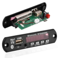Bluetooth Mp3 Player Car Fm Mp3 Kit 5V DC LED Wireless Remote Control Audio Module Support AUX TF USB FM Radio For Car. 