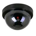 Smart Indoor/Outdoor Dummy Surveillance Camera Home Dome Waterproof Fake CCTV Security Camera with Flashing Red LED Lights. 