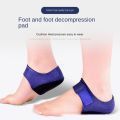 1 Pair Relief Plantar Fasciitis SBR Arch Wrap Support Gel Cups Heel Cushion Support Heel Protectors Heel Pad. 