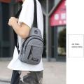 Crossbody Sling Bag, Waterproof Sling Backpack Bag with USB Charging Port, Multipurpose Shoulder Bag Travel Hiking Bag. 