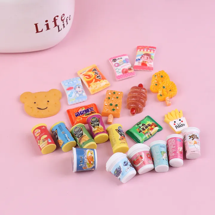 5pcs%201:12%20Dollhouse%20Miniature%20Resin%20Food%20Simulation%20Snacks%20Model%20Accessories%20Kids%20Toys%20MJK%20-%20Image%205