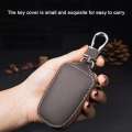 Smooth Leather Car Key Holder Wallet Bag Remote Fob Shell Case Cover Pouch Keychain For Lamborghini Urus Aventador Gallardo Reventon Huracan Murcielago Egoista Asterion Centenario. 