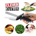 Food-Grade Clever Cutter, 2 In 1 Food Chopper, Knife and Chopping Board CCFC. 