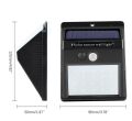 Solar Wall Lamp 20LED Sensor Light Outdoor Solar Light 20LED Garden Light Solar Powered Sunlight Street lamp- 20 LED Light. 