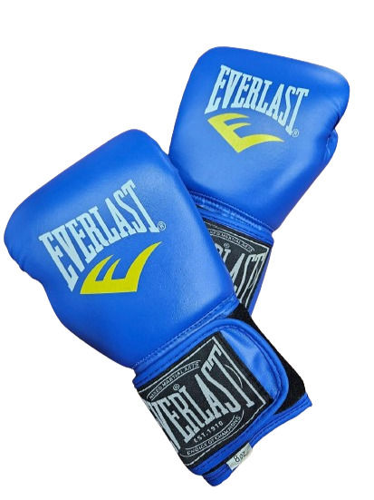 EVERLAST High Quality Boxing MMA Gloves 8/10/12/14oz Blue Red