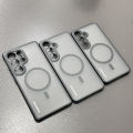 Samsung Galaxy S25 S24 S23 S22 Ultra Plus FE A 56 36 A55 35 Case Wireless Magnetic Charging For Magsafe Charger MatteClear Cover. 