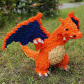 Compatible with LEGO bricks Pokémon Pokemon Charizard 3D puzzles children's toys birthday gifts. 