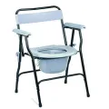 Commode Chair with bucket- Multicolour. 