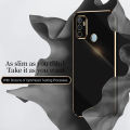 Luxury 6D Plating Soft Casing Silicone Square Frame Phone Case For OPPO A53 2020 4G / A33 4G / A32 4G Phone Case Shiny Bling Back Cover Coque. 