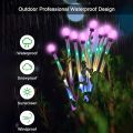 Solar Firefly Lamp Ball Floor Lamp Courtyard Atmosphere Decoration Light LED Swinging Solar Light. 