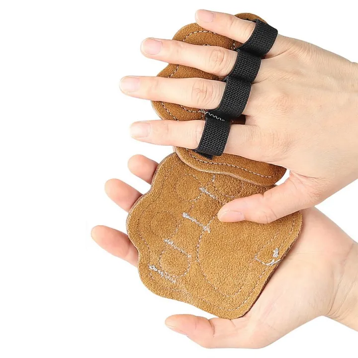 1Pairs%20New%20Cowhide%20Leather%20Weight%20Lifting%20Training%20Gloves%20Palm%20Protection%20Anti-Slip%20Palm%20Pad%20Half%20Finger%20Gym%20Glove%20Pull%20Ups%20-%20Image%203