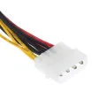 4Pin IDE Molex To 3 ATA SATA Power Splitter Extension Cable Connectors. 