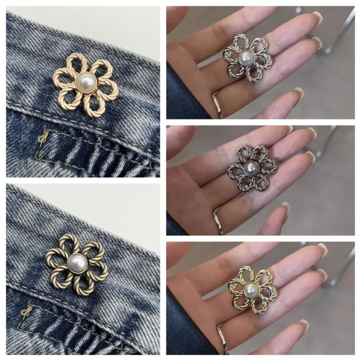 Fashion%20Alloy%20Flower%20Pants%20Button%20Tightener%20Waist%20Buckle%20Adjustable%20Flower%20Jean%20Fit%20Tighten%20Buckles%20Waist%20Clip%20Jean%20Buttons%20for%20Loose%20Jeans%20Jeans%20-%20Image%203