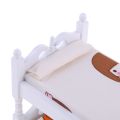 1/12 Scale Dollhouse Miniature Furniture Bunk Bed Bunny 1:12 Doll Decor Pretend Play Collectibles Gift. 