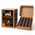 AGNI Fire Starter Cubes - 20 Cubes | Eco-Friendly BBQ & Charcoal Fire Lighter | Long Burning | Odorless | Made in Sri Lanka. 