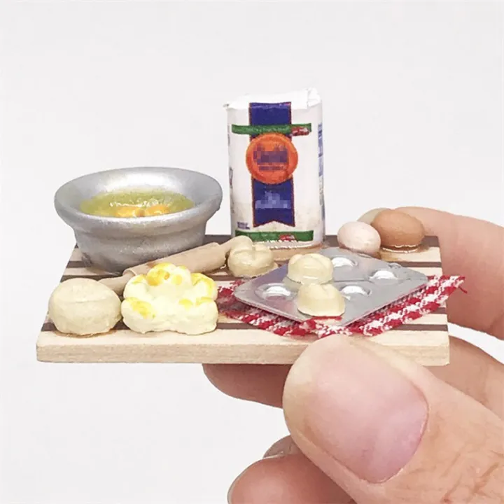 1/12%20Miniature%20Accessories%20Mini%20Dessert%20Making%20Table%20Simulation%20Kitchen%20Model%20Toys%20Doll%20House%20Decoration%20-%20Image%204