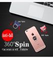 Finger Ring Cell Phone Holder 360° Rotating Metal Finger Ring Mobile Phone Smartphone Stand Holder For iPhone Huawei Samsung Xiaomi Smart Round Phone Ring holder. 