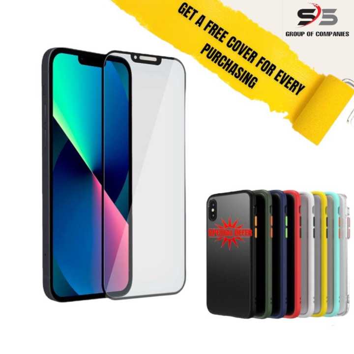 Vivo Y11 MTB Full Clear Tempered Glass and Free Gingle Hard Case