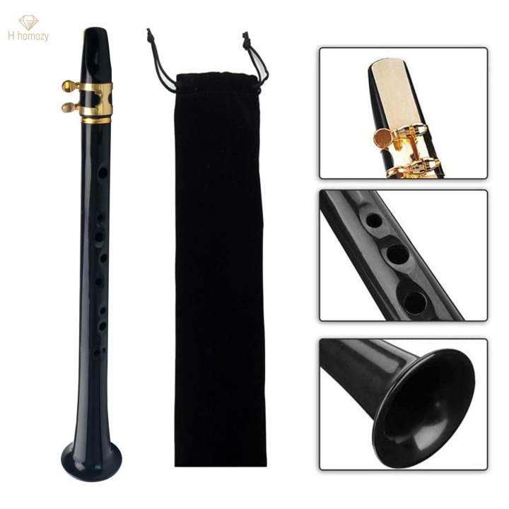Pocker Instrument Pocket Saxophone Portable Convenient Mini Sax Woodwind Instrument for ...