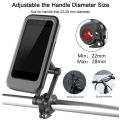 Mobile Phone Holder Bracket Bicycle Handle Waterproof Navigation Stable Support. 