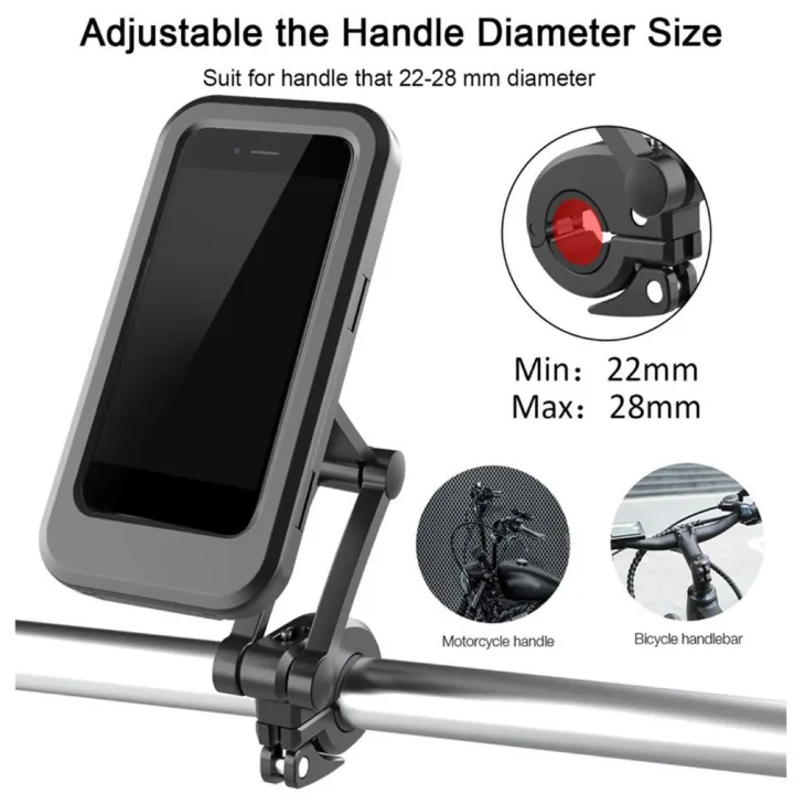 Mobile%20Phone%20Holder%20Bracket%20Bicycle%20Handle%20Waterproof%20Navigation%20Stable%20Support%20-%20Image%205
