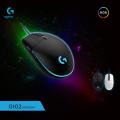 Logitech G102 Light Sync Gaming Mouse with Customizable RGB Lighting, 6 Programmable Buttons, Gaming Grade Sensor, 8 k dpi Tracking,16.8mn Color, Light Weight. 