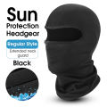 Ice Silk Face Mask UV Protection | Motorcycle Riding Sun Shield Head Cover | Breathable Cooling Full Face Mask for Men Women | Dust Proof Windproof. 