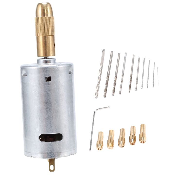 Electric Hand Drill Bit Set DC 12V Motor | Daraz.lk