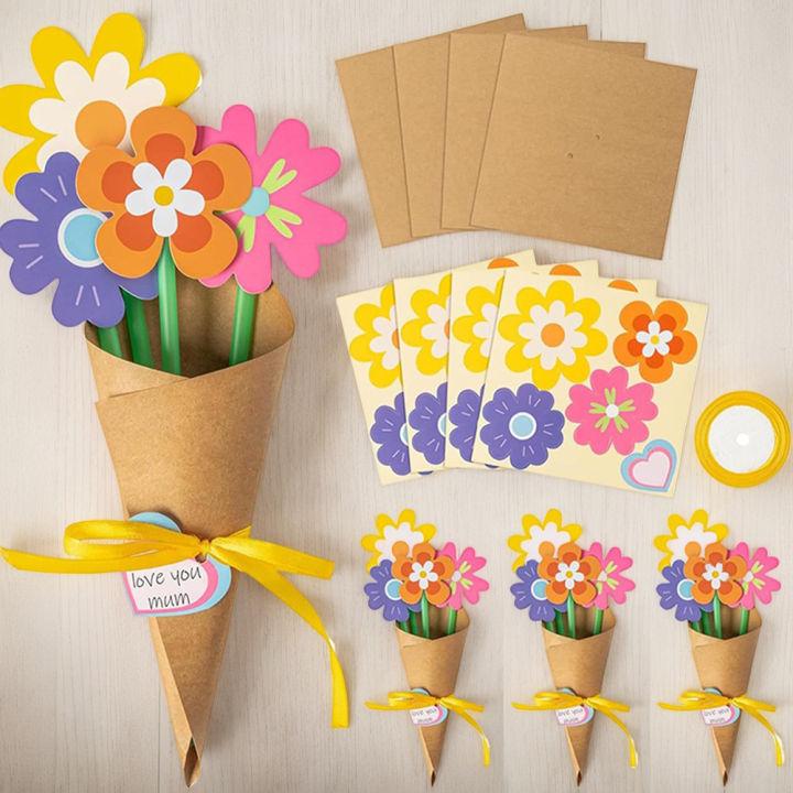 Flower%20Bouquet%20Craft%20Kit%20DIY%20Flower%20Paper%20Craft%20Kit%20Artificial%20Flowers%20Craft%20Kit%20for%20Mothers%20Day%20Thankful%20Gift%20-%20Image%203