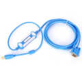 3 Meter PLC Programming Cable for Omron CQM1H/CPM2C Series Blue with CD gbd. 