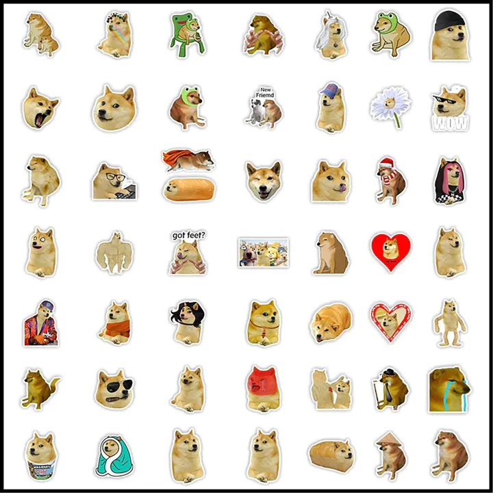 20/40pcs%20Dog%20Meme%20Stickers%20Shiba%20Inu%20Social%20Media%20Meme%20Stickers%20for%20Laptop%20Scrapbook%20Journal%20Kids%20Girls%20Boys%20Stickers%20-%20Image%205