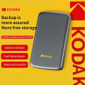 Original Brand New KODAK Portable External Hard Drive P150 - HDD 500GB External SSD 2.5'' USB 3.0, 5Gbps Fast Data Transfer, Stable & Durable, Ideal for Backups, Gaming & Storage Disk Compatible for Laptop Desktop with seal pack. 