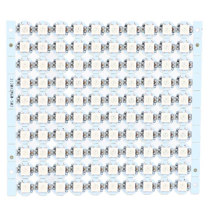 1 Pcs WS2812B SMD 5050 RGB LED Addressable Light String Board 100x4-Pin ...