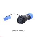 WEIPU SP13 SP1310+SP1311 Multi Core 2 3 4 5 7 9 Pin IP68 Cable Wire Waterproof Aviation Power Connector Male Plug Female Socket. 