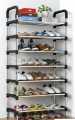 7 Layer Solid Steel Shoe Rack Multi-layer Shoes Cabinet Storage Organizer Living Room Bedroom Space Saving Shoes Rack. 